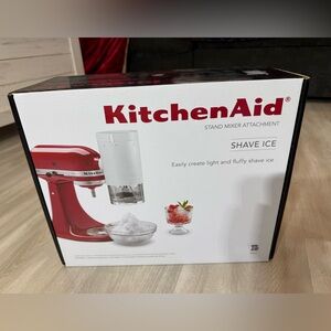 KitchenAid Red Shave Ice Attachment